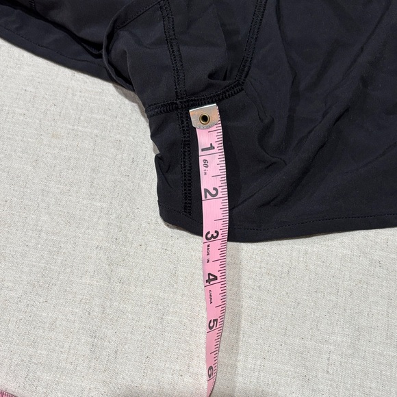 lululemon athletica Black Running Shorts size 6 - Picture 4 of 12